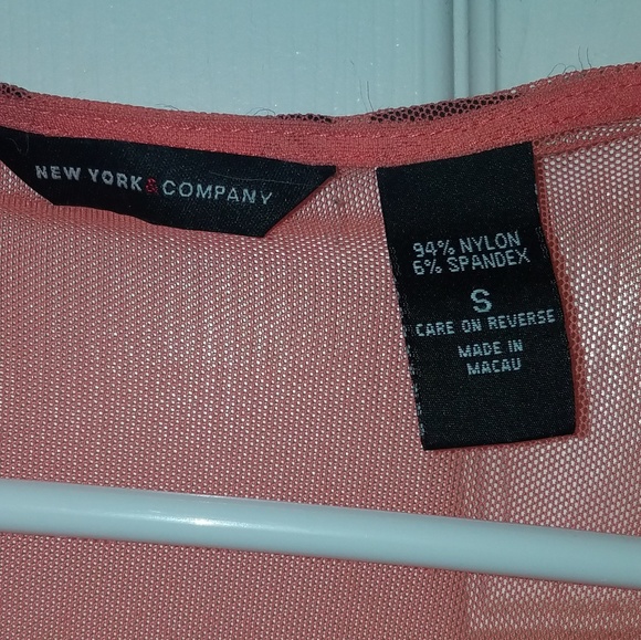 NY&Co Beautiful Beaded Sheer Tunic - Small - Picture 11 of 11